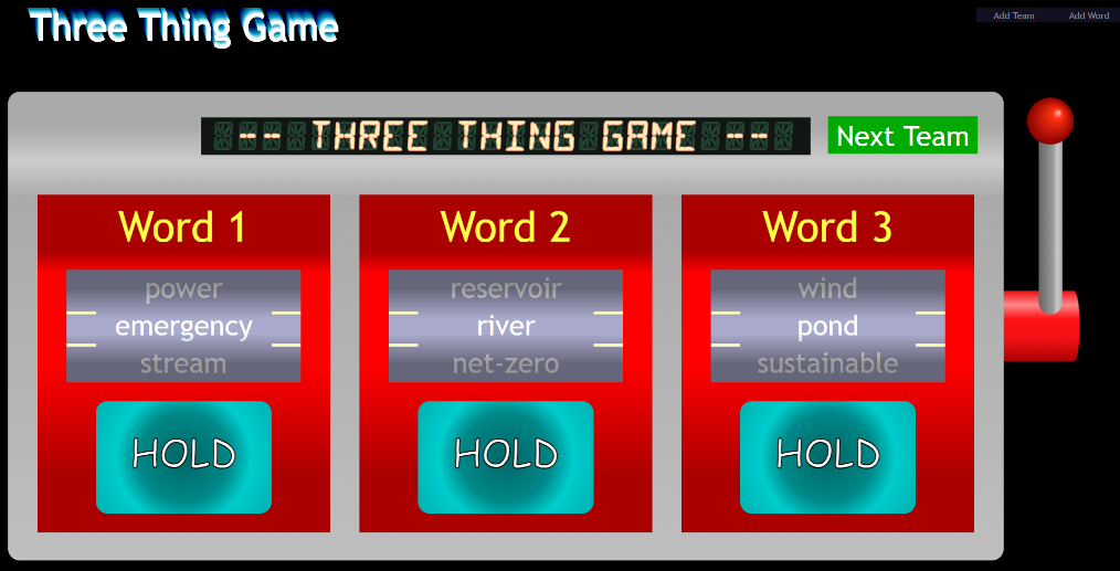 The Three Thinged Bandit! alt text